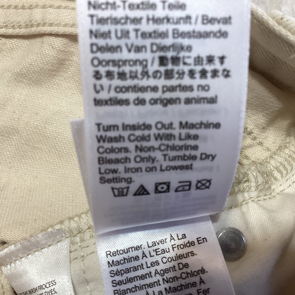 NEW J. Crew Slouchy Boyfriend Jeans in Ecru 25 - Picture 14 of 14